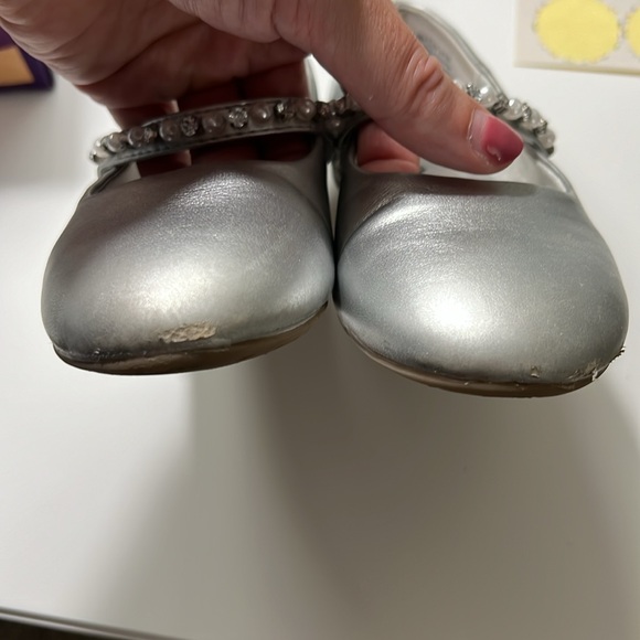 Silver Mary Janes - Picture 5 of 5